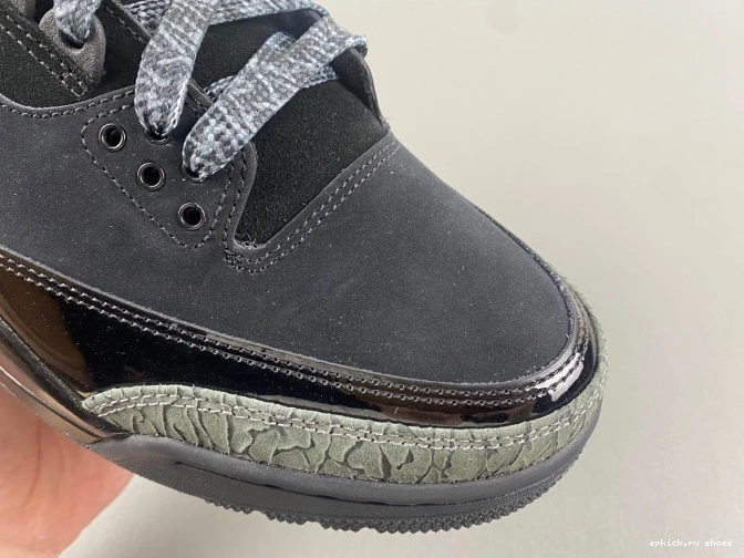 Rep Cat Jordan Air 3 Retro Black CK9246-168 0710